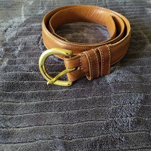 vintage ladies coach leather belt